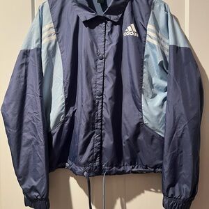 Adidas Navy and Black Jacket